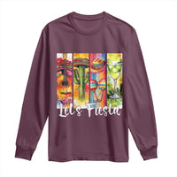 Lets Fiesta Long Sleeve Shirt Funny Cinco De Mayo Party Celebration