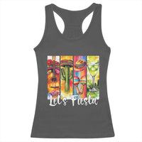 Lets Fiesta Racerback Tank Top Funny Cinco De Mayo Party Celebration