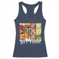 Lets Fiesta Racerback Tank Top Funny Cinco De Mayo Party Celebration