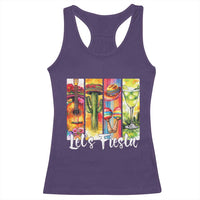 Lets Fiesta Racerback Tank Top Funny Cinco De Mayo Party Celebration