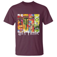 Lets Fiesta T Shirt Funny Cinco De Mayo Party Celebration