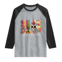Cinco De Mayo Lets Fiest Raglan Shirt Funny Mexican Party Gift