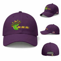 Cinco De Mayo Retro Game Baseball Cap Funny Sombrero Character Chasing Taco Cat