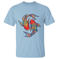 Rainbow Koi Fish LGBTQ Pride T Shirt Colorful Japanese Carp