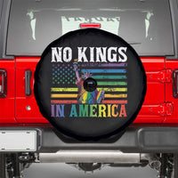 No Kings In America LGBT Pride Spare Tire Cover Anti Authoritarian Political