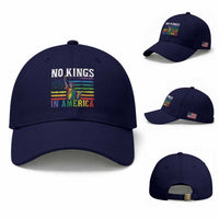 No Kings In America LGBT Pride Baseball Cap Anti Authoritarian Political