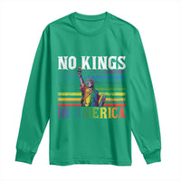 No Kings In America LGBT Pride Long Sleeve Shirt Anti Authoritarian Political