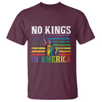 No Kings In America LGBT Pride T Shirt Anti Authoritarian Political
