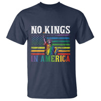 No Kings In America LGBT Pride T Shirt Anti Authoritarian Political