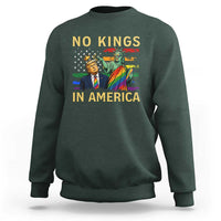No Kings In America Statue Of Liberty Pride Sweatshirt Humorous Political Gift