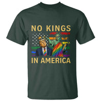 No Kings In America Statue Of Liberty Pride T Shirt Humorous Political Gift