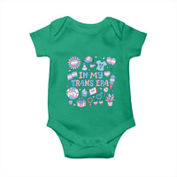Transgender Pride In My Trans Era Baby Onesie Proud Ally Support Graphic
