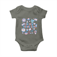 Transgender Pride In My Trans Era Baby Onesie Proud Ally Support Graphic