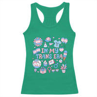 Transgender Pride In My Trans Era Racerback Tank Top Proud Ally Support Graphic