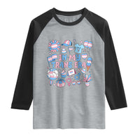 Transgender Pride In My Trans Era Raglan Shirt Proud Ally Support Graphic