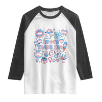 Transgender Pride In My Trans Era Raglan Shirt Proud Ally Support Graphic