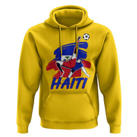 Caribbean Soccer Lover Gift Hoodie Haitian Heritage Pride