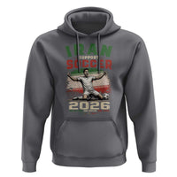 Iran Soccer Fan Gift Hoodie One Nation One Team One Dream