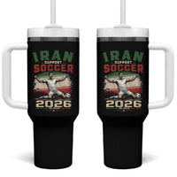 Iran Soccer Fan Gift Tumbler With Handle One Nation One Team One Dream
