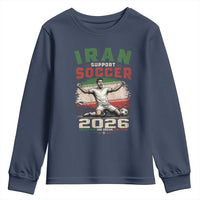 Iran Soccer Fan Gift Youth Sweatshirt One Nation One Team One Dream