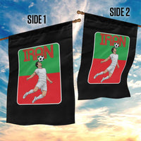 Iran Soccer Lover Garden Flag Proud Persian Roots Gift