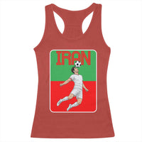 Iran Soccer Lover Racerback Tank Top Proud Persian Roots Gift