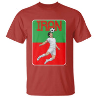 Iran Soccer Lover T Shirt Proud Persian Roots Gift