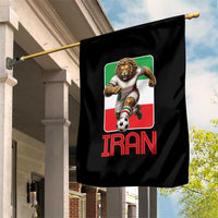 Persian Lions Soccer Fan Garden Flag Proud Iranian Heritage Gift