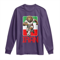Persian Lions Soccer Fan Long Sleeve Shirt Proud Iranian Heritage Gift