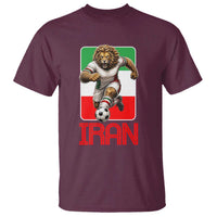 Persian Lions Soccer Fan T Shirt Proud Iranian Heritage Gift