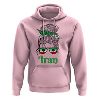 Persian Girl Power Soccer Fan Hoodie Team Iran Heritage Gift