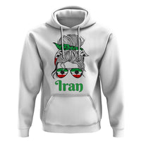 Persian Girl Power Soccer Fan Hoodie Team Iran Heritage Gift