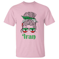 Persian Girl Power Soccer Fan T Shirt Team Iran Heritage Gift