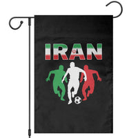 Supporting Iran Soccer Fan Garden Flag Proud Persian Heritage Gift