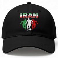 Supporting Iran Soccer Fan Baseball Cap Proud Persian Heritage Gift