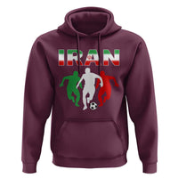 Supporting Iran Soccer Fan Hoodie Proud Persian Heritage Gift