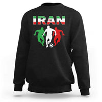 Supporting Iran Soccer Fan Sweatshirt Proud Persian Heritage Gift