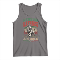 Proud Iran Soccer Fan Gift Tank Top Persian Lions Are Back