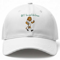 Funny Persian Lion Soccer Fan Gift Baseball Cap Off To Watch Iran