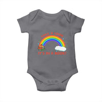 Take A Look It Is In A Book Baby Onesie Cute Rainbow Book Educational Quote - Wonder Print Shop