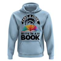 Take A Look It Is In A Book Hoodie Reading Retro Rainbow Vintage - Wonder Print Shop