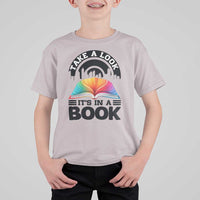 Take A Look It Is In A Book T Shirt For Kid Reading Retro Rainbow Vintage - Wonder Print Shop