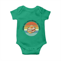 Drink Tea Read Books Be Happy Baby Onesie Book Worm Tea Cup - Wonder Print Shop