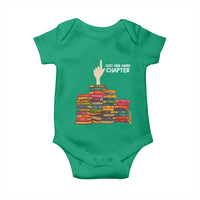 Just One More Chapter Baby Onesie Funny Book Lover - Wonder Print Shop