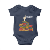 Just One More Chapter Baby Onesie Funny Book Lover - Wonder Print Shop