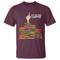 Just One More Chapter T Shirt Funny Book Lover - Wonder Print Shop