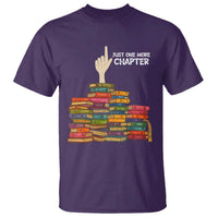 Just One More Chapter T Shirt Funny Book Lover - Wonder Print Shop