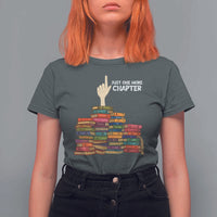Just One More Chapter T Shirt For Women Funny Book Lover - Wonder Print Shop