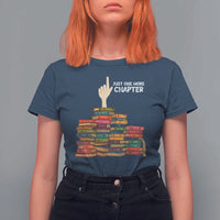 Just One More Chapter T Shirt For Women Funny Book Lover - Wonder Print Shop
