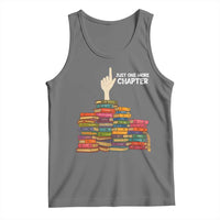 Just One More Chapter Tank Top Funny Book Lover - Wonder Print Shop